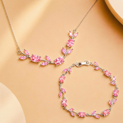 Tulip Bracelet and Necklace