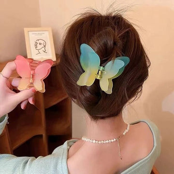 Pastel Breeze Gradient Butterfly Claw
