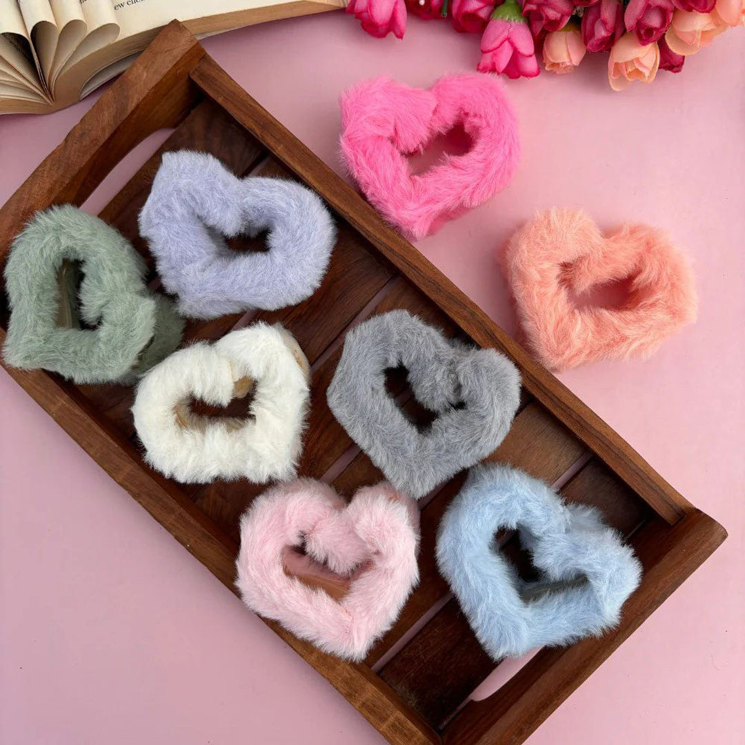 Love Plush Claw Clip