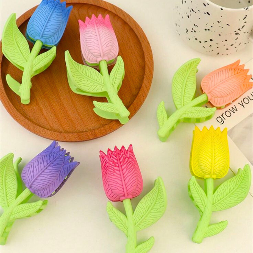 Large Tulip Claw Clip